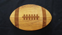 Load image into Gallery viewer, Football Shaped Cheese Board