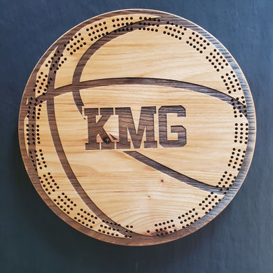 Basketball Cribbage Board