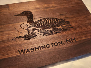 Loon Lake Cutting Board