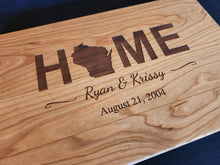 Load image into Gallery viewer, Personalized &quot;Home&quot; Cutting Board