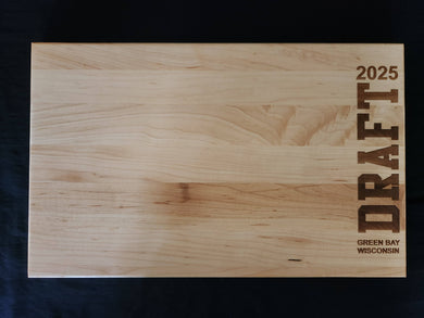 2025 Draft Cutting Board