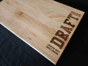 2025 Draft Cutting Board