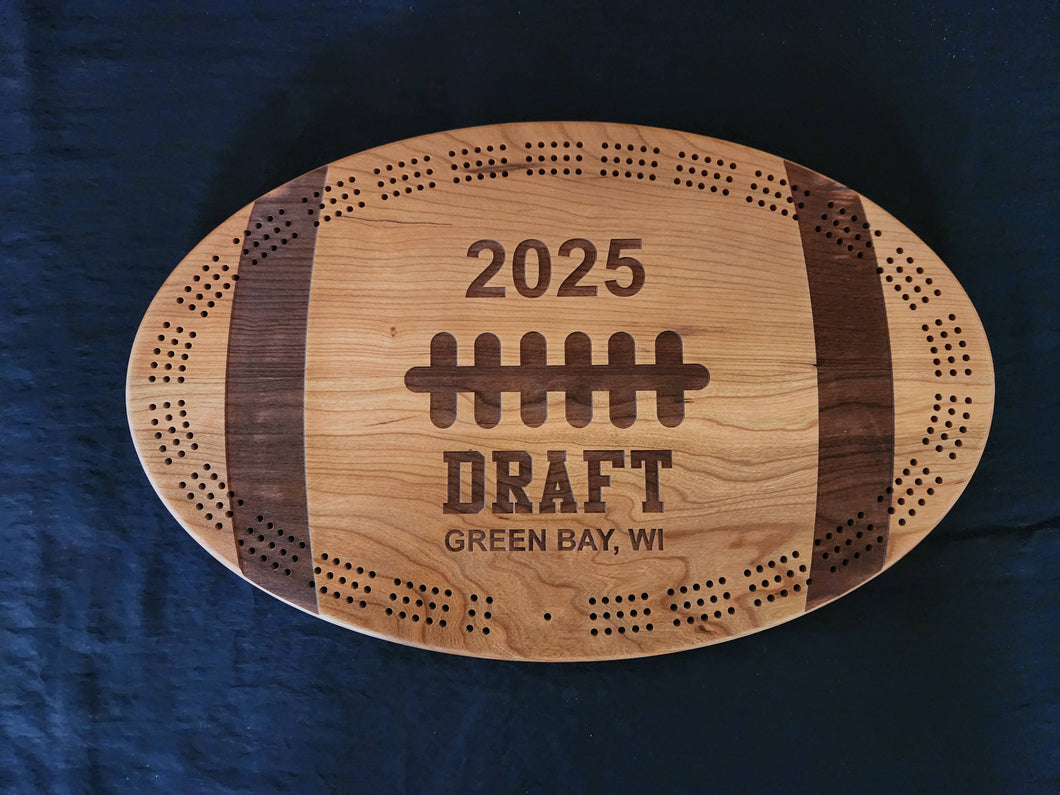 2025 Draft Cribbage Board