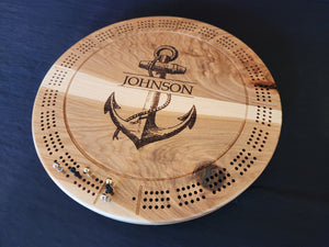 Anchor Design Cribbage Board