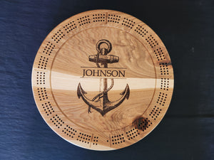 Anchor Design Cribbage Board