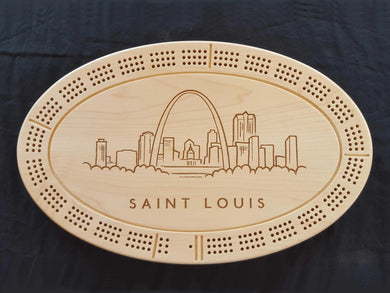 Personalized Custom Cribbage Board