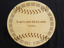 Load image into Gallery viewer, Baseball/Softball Cribbage Board