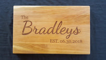 Load image into Gallery viewer, The Couple/Est. Cutting Board