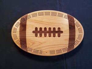Football Cribbage Board