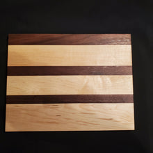 Load image into Gallery viewer, Maple &amp; Walnut Cutting Board