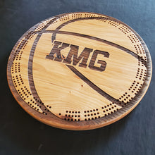 Load image into Gallery viewer, Basketball Cribbage Board