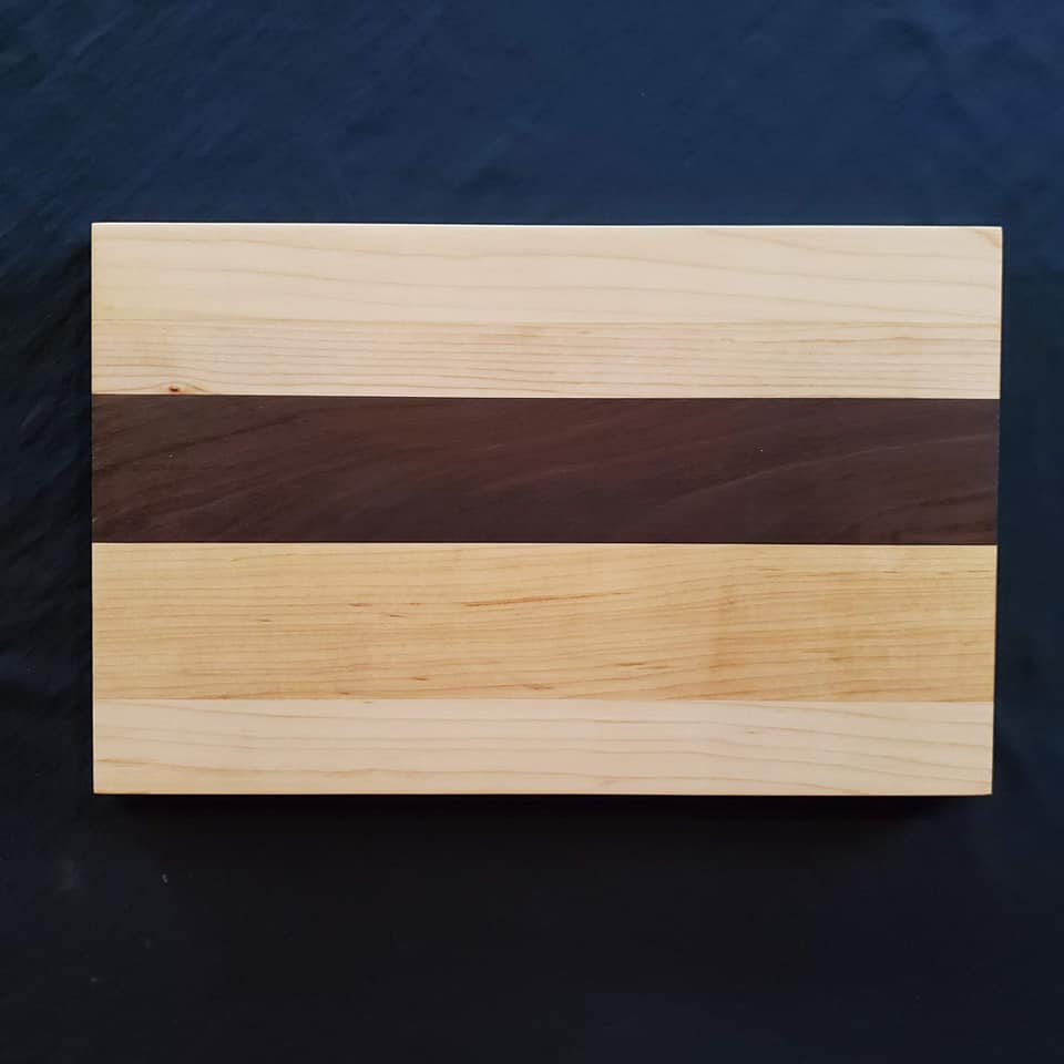 Maple/Cherry/Walnut Square Cutting Board